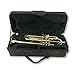 YoungMonic Bb Standard Trumpet Set for Beginners or students trumpet instrument with Carrying Hard Case 7C Mouthpiece Cleaning Cloth Gloves
