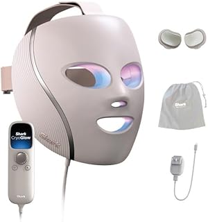 Shark CryoGlow LED Face Mask with Under-Eye C...