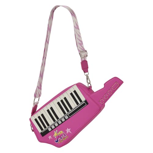 Loungefly Hasbro Jem and The Holograms Figural Keytar Crossbody Bag