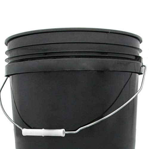 Hydrofarm HG3G, Black, 3 Gallon Single Bucket, 3-Gallon
