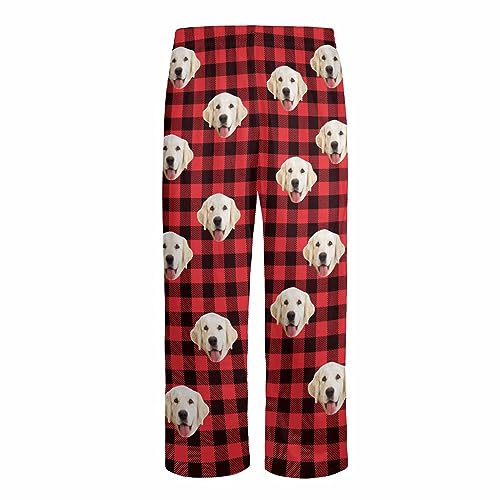Personalized Pajama Pants,Custom Pajama Bottoms for Men Women Personalized Pajama Trousers for Christmas4