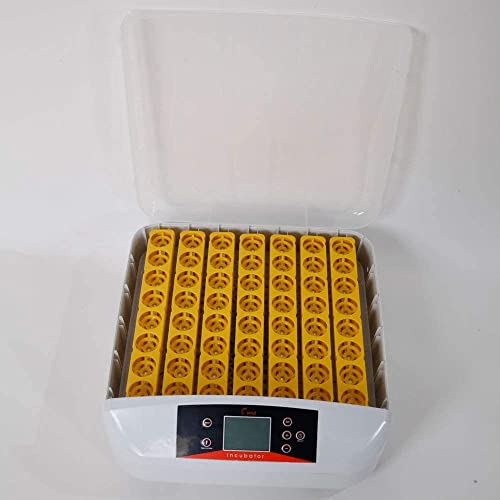 Sailnovo 56 Eier Inkubator Brutmaschine LCD Vollautomatisch Brutapparat Brutkasten für Hühner Geflügel (Nein LED) – Bild 6