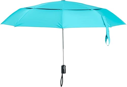 Miniatura 6 de Coolibar Sombrilla de viaje Sodalis UPF 50 de 42 pulgadas protección solar Coolibar Blue talla única