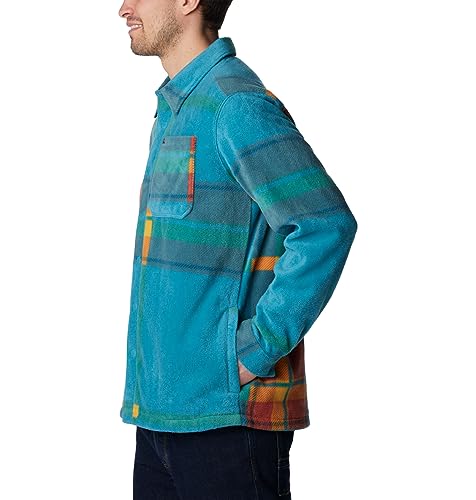Image of Columbia Steens Mountain Printed Shirt Jacket