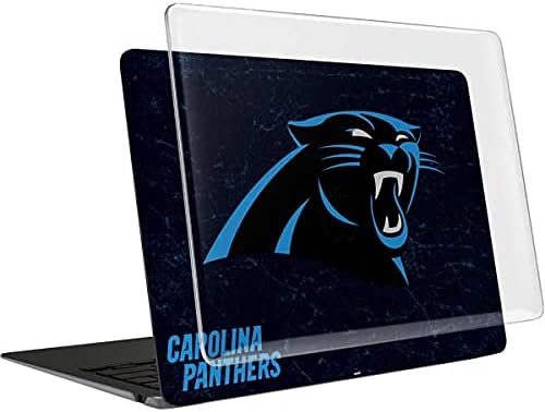 Skinit Case + Skin Compatible with MacBook Air 13in M1 (2021) - Officially Licensed NFL Carolina Panthers Distressed Design
