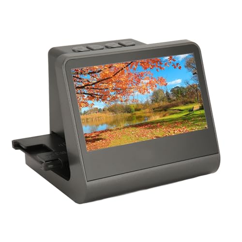 Digital Film Slide Scanner 48MP, Converts 135 Film 126KPK 110 Film for Super8 Slide to High Resolution JPEG Photos HD Display with 16GB Memory for 7 8 for Vista (US)