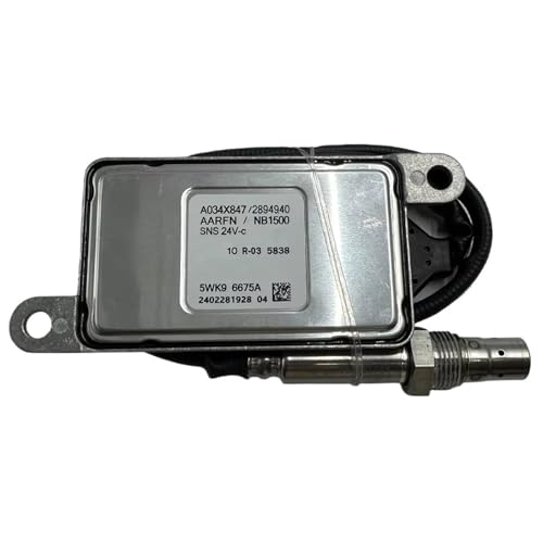 Capteur d'oxygène NOX 5WK96675A haute précision pour mesurer gaz Cummins 2894940