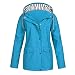 Mymyguoe Übergangsjacke Damen wasserdicht Regenjacke Damen wasserdicht übergangsjacke Windbreaker lang atmungsaktiv Mantel Herbst Mantel Jacke leichte Grosse groessen Outdoorjacke
