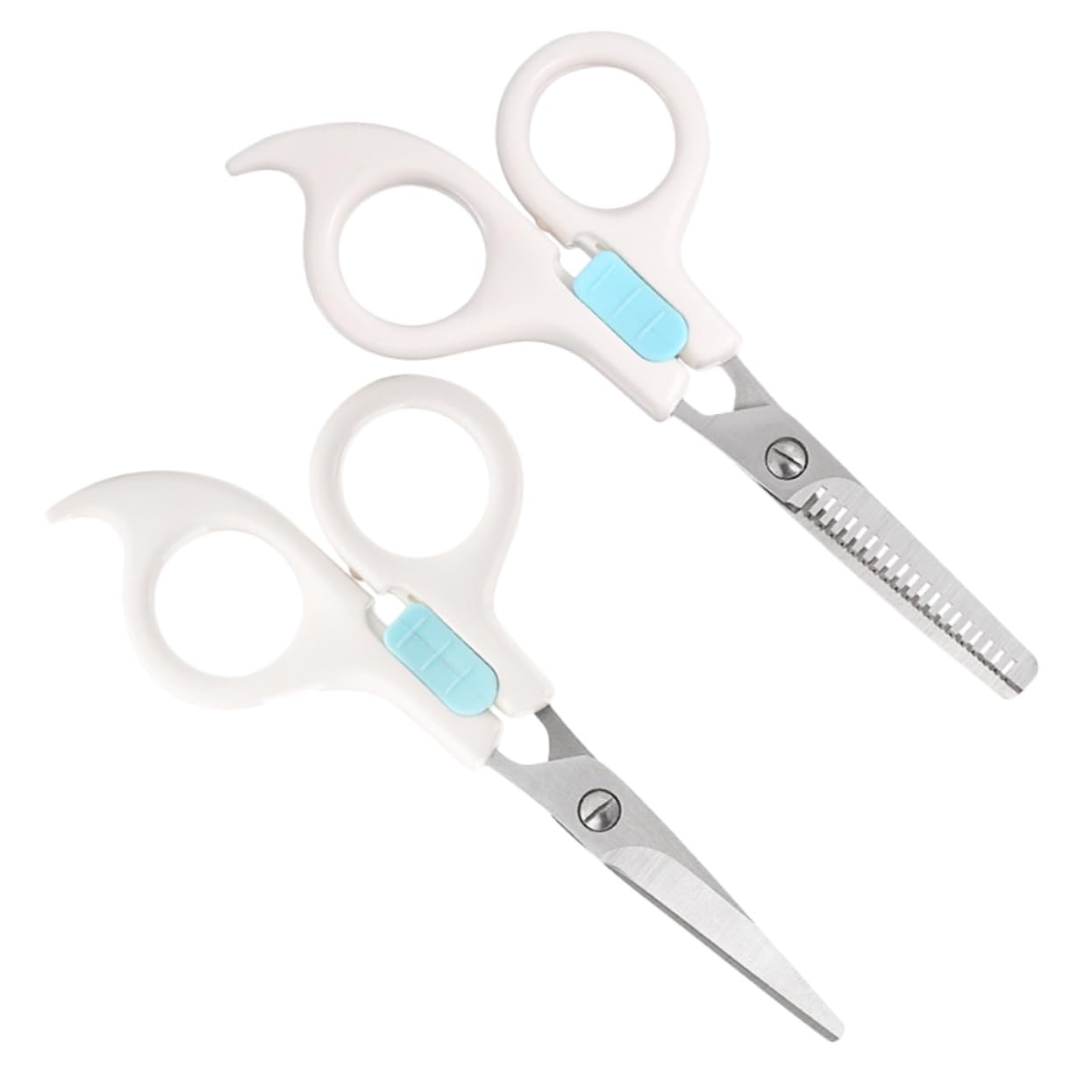minkissy 6 Piezas peluquero profesional tijeras para el cuidado de la barba cortapelos para niños traje de niños salón cortador de peluquería tijeras de peluqueria modelado colocar