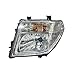 Front Light Assembly Assy for Nissan for Navara D40 2005-2009 Pair Left&Right Headlight Assembly Headlamp Head Lamp Head Light 26010-EB71B 26060-EB30A