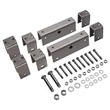 HECASA Trailer Axle Hanger Kit Compatible with Complete 2' Wide Slipper Spring Hanger kit 7000 lbs Steel Anti-Rust Oil
