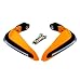 Motorradabdeckung Verstellbare Universal Motorrad-Griff-Schutz-Windschutzscheibe gepasst for Suzuki Motorrad-Aufkleber Honda CBR 125R gepasst for Honda Integra 750 (Color : Orange)