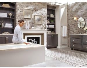 Miniatura 4 de Moen T683 Dartmoor Grifo de bañera romana de arco alto de dos manijas, 1, cromado