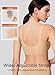 REALWILL Everyday Comfortable Wireless Bra Supportive Push Up Minimizer Bras for Women Seamless Soft Tshirt Bras No Underwire Full Coverage Bralette Lift Bra Beige XL