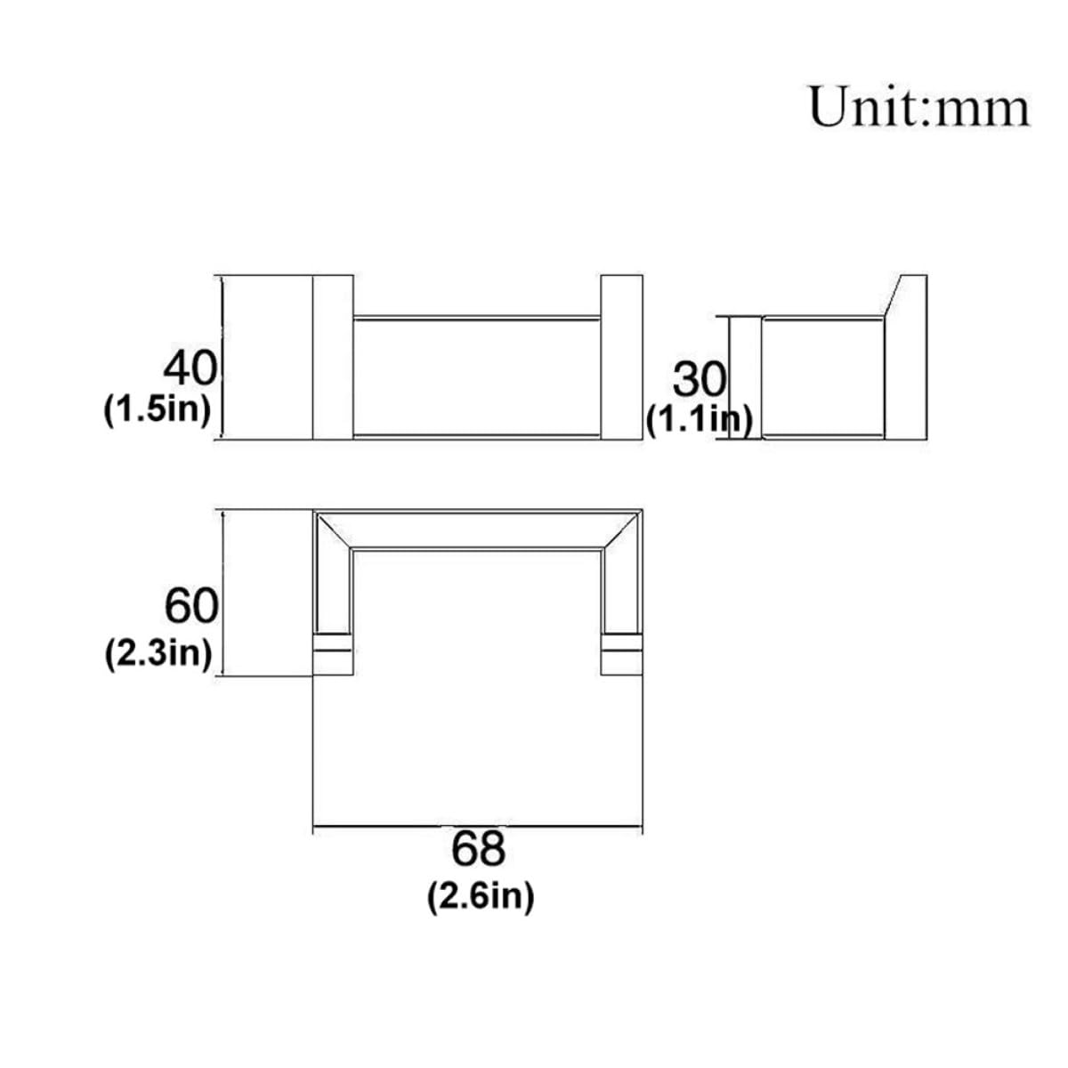 DOITOOL 2 Piezas Gancho para colgar ropa individual sin clavos para baño enganches pared gancho de pared colgador de puerta colgador de estilo moderno muro percha sencilla ganchos de baño
