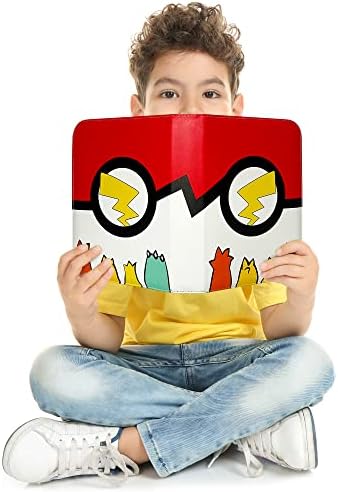 Trading Card Binder Compatible with Game Cards, Sooez 400 Cards Binder Collect Holder Case 4 Pocket Zipper Card Collector Album Holder with 50 Removable Sleeves Card Binder Holder for Boys Girls - Red