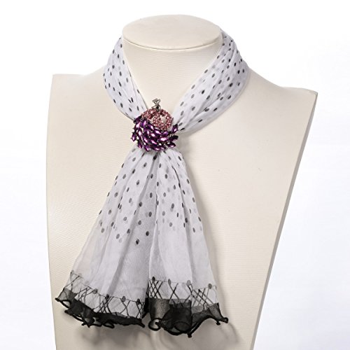 Yacq Women's Peacock Stretch Rings Fit Finger Size 7 To 9 - Lead & Nickle Free - Elastic Soft Band Perfect For Arthritis - Scarf Holders - (1-3/4 X 1-3/4) Inches #TOP4