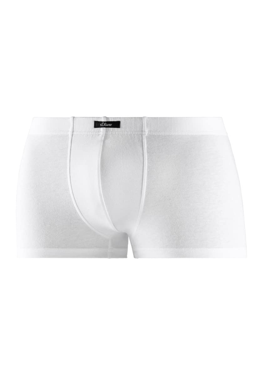 s.Oliver Men's MH-35H_LS Boxer Shorts, 4x weiß,