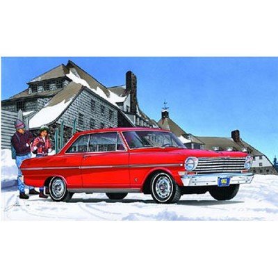 Amazon | トランペッター 1/25 American car 1963 シボレーノバ