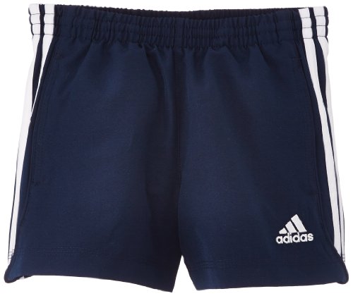 Preisvergleich Produktbild adidas Jungen Sporthose Essentials Woven Chelsea, Navy / Weiß, 140, Z30186
