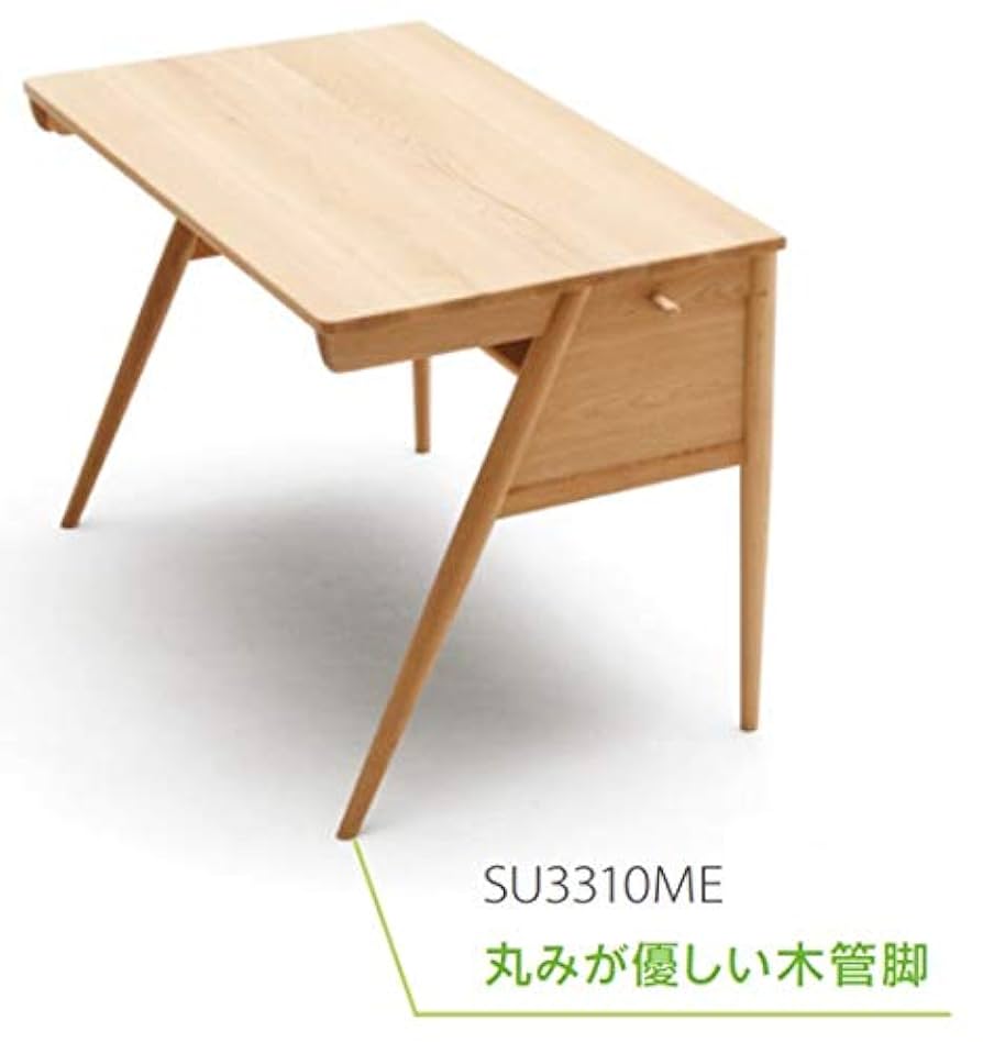 Amazon.co.jp: カリモク 学習机/デスク 幅110cm 丸み脚 【ピュア