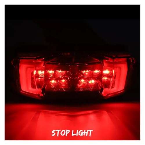 Luz de freno trasera para Yamaha FZ-09 que elimina parpadeos 12V LED 6