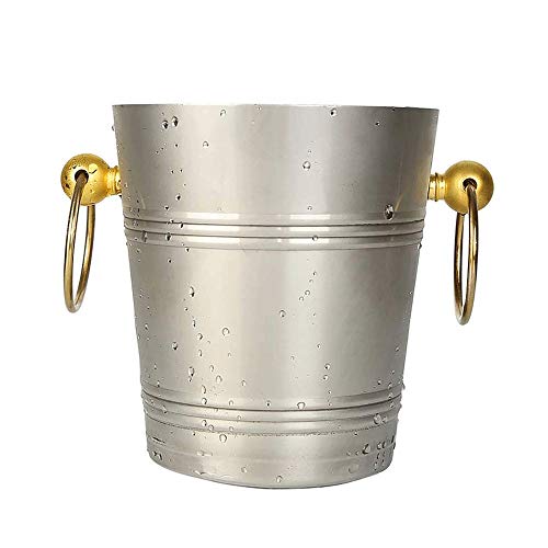 Cubo de champán de acero inoxidable de 3 L para enfriar bebidas 2