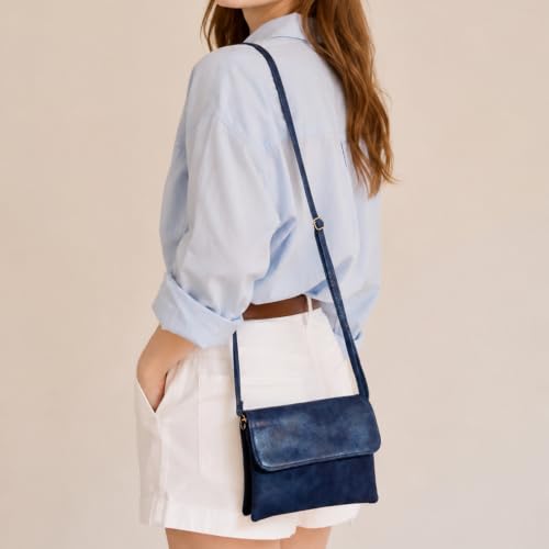 Image of Crossbody Purse, PU Leather Women's Crossbody Handbags Small Crossbody Bags for Women and Girls, Crossbody Handbag