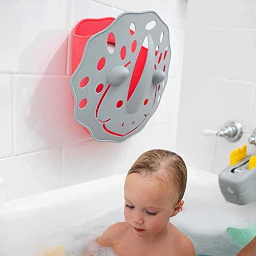 Image of Dr. Brown's CleanUp Dino-Scoop Baby Bath Toy Organizer and Float & Hatch Dino Eggs Nesting Bath Toy, BPA Free, Certified Plastic Neutral, 6m+