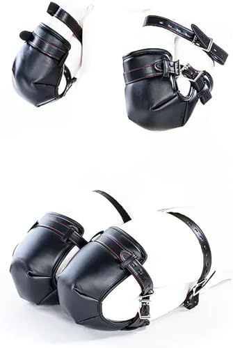 MFMYEE Rollenspiel-Fessel, bondage Handschellen, Training Kniebandage, Hundetraining, SM-Gliedmaßen, Krabbel-Fessel, Sexspielzeug
