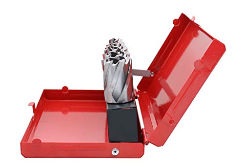 Accusize Industrial Tools 7 Pc H.s.s. Annular Cutters, 1'' Depth Cutting, With Weldon Shank 3/4'' And A Pilot Pin, Bd01-0000 #TOP2