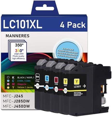 4 Pack Brother LC3039 Ultra High-Yield Compatible Ink Cartridges - Ink Hero