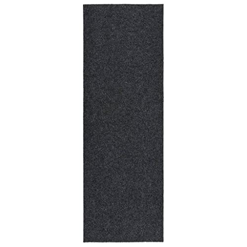 vidaXL Schmutzfangläufer Gel-Rückseite Sauberlaufmatte Schmutzfangmatte Fußmatte Teppich Läufer...