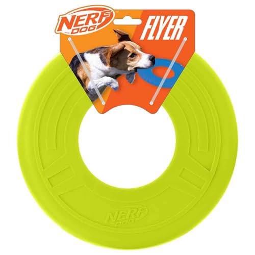 Nerf Dog Flyer Atomique 25,4 cm – Vert