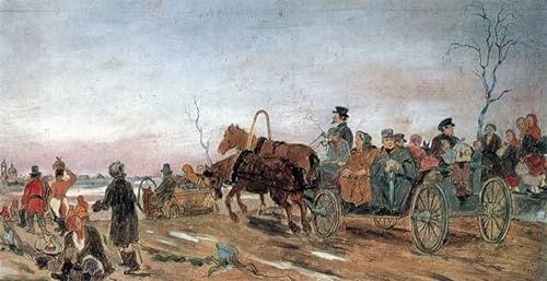 Impression tableaux peinture sur toile de Perov 60x90cm