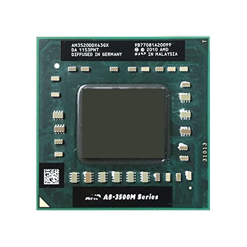 CPU A8V[Y A8-3520M A8 3520M 1.6 gHz Quad-Core Quad-Thread CPUvZbT AM3520DDX43GX\PbgFS1