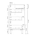 ARKITMOBEL Artikmobel 305050H - Mueble de Baño Dakota con Tres Cajones y...