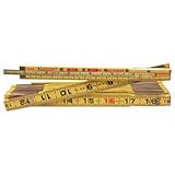 Crescent Lufkin 5/8' x 8' Red End Wood Rule with 6' Slide Rule Extension - X48N