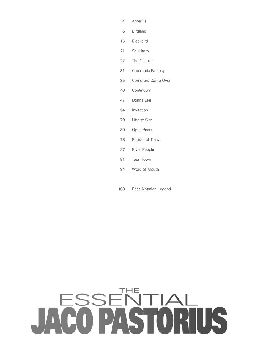 The Essential Tab (Bass Recorded Versions)