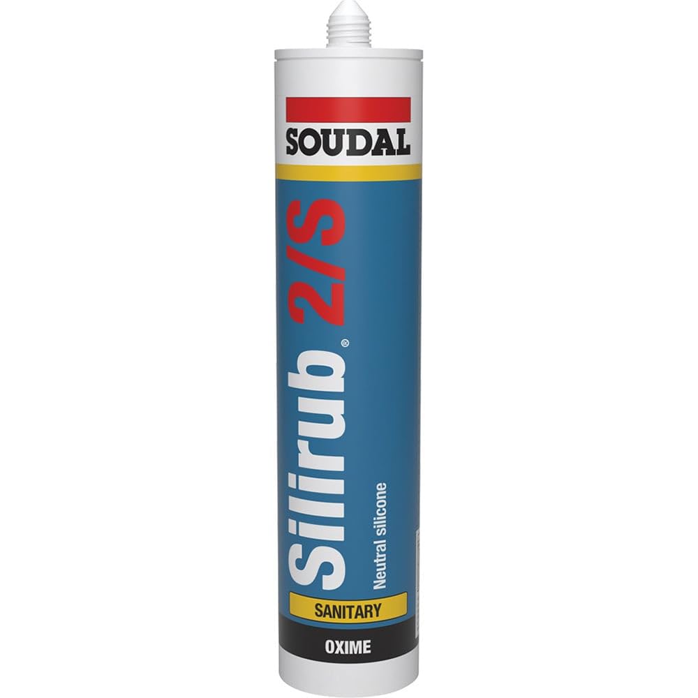 Soudal White Silirub® 2S 300Ml 101989