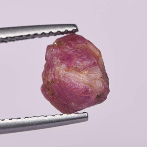 Rough Raw Red Spinel Stone 03.50 Carat Natural Rough Red Gem, Egl Certified Red Spinel Gemstone for Home Decor EY-852