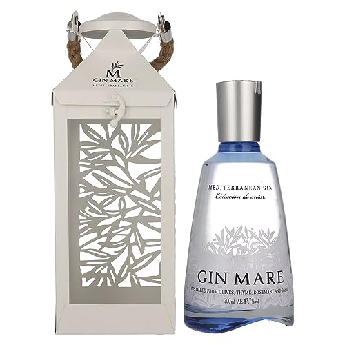 Gin Mare Mediterranean Gin 700 ml – Premium Gin Latern Pack. Summer Edition. 42,7% vol