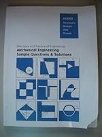 PE Sample Questions and Solutions: Mechanical Engineering (Book & CD-ROM) 1932613366 Book Cover