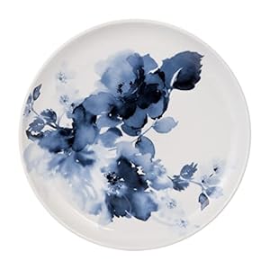 Safdie co midnight rose 16 piece dinnerware set service for 4 fiesta dinnerware home trends and home food network essentials whiteblue 16 l x 12 w x 15 h hk03715ec  urban country home decor
