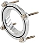 NICECNC Silver Throttle Body Spacer Compatible with Chrysler 200 300 Town & Country 2011-2015,Compatible with Volkswagen Routan 2011-2014, Compatible with Ram 1500 2013-2015,See Fitments