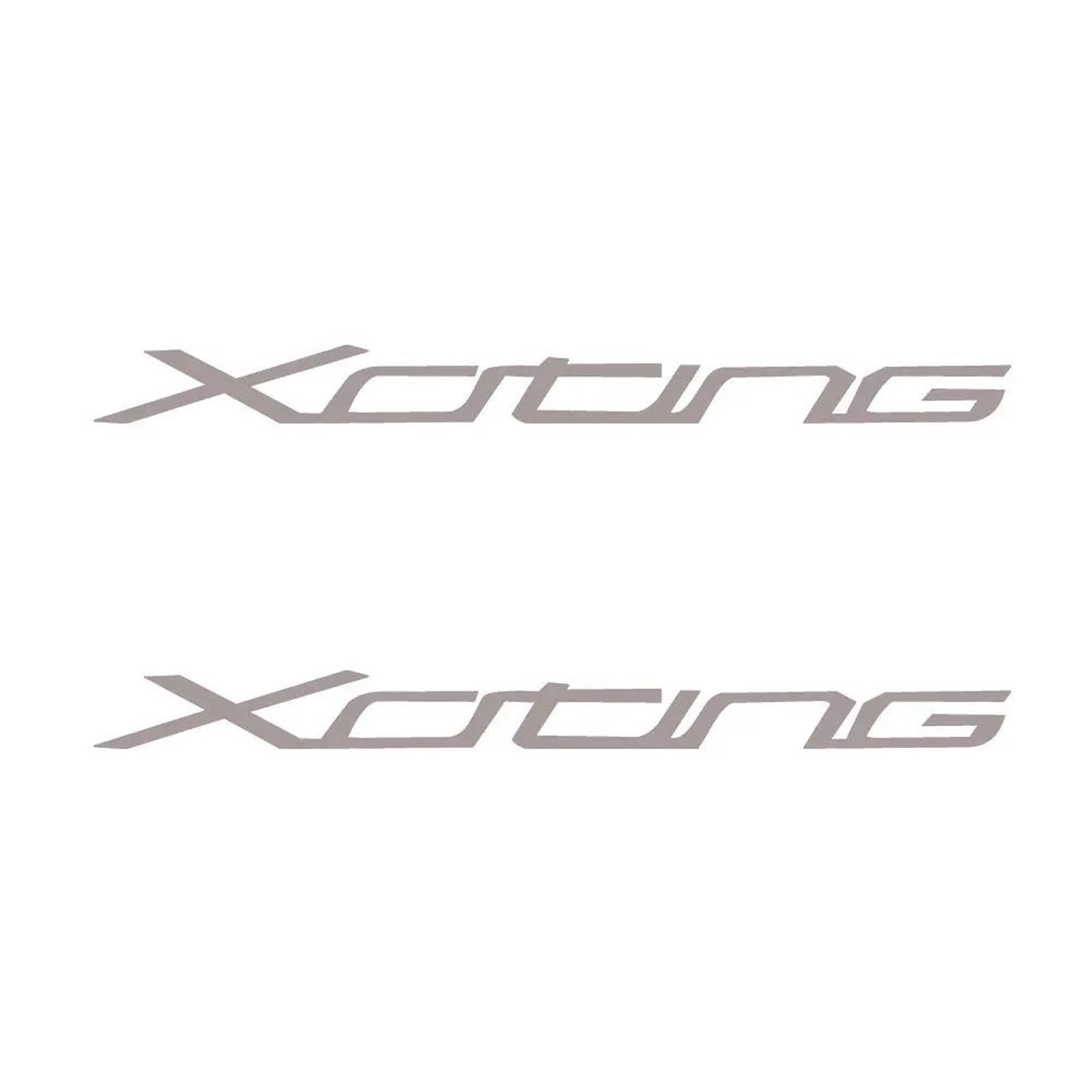 Jganrf Grey Motorcycle Stickers Waterproof Sticker Decal Accessories For Xciting 400 400S S400 Vs400 400I 500 500I 300 250I 250 I