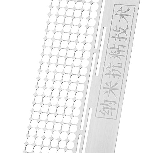 Diamond Painting Kit Lineal Edelstahl DIY Zeichenwerkzeug, Diamond Painting Lineal Mesh Lineal Grid Diamond Drawing Tool für Diamond Painting Square Full Drill