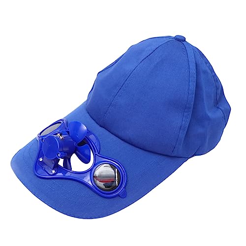 Sombrero con ventilador solar para niños con gorra de algodón fresca de verano 2