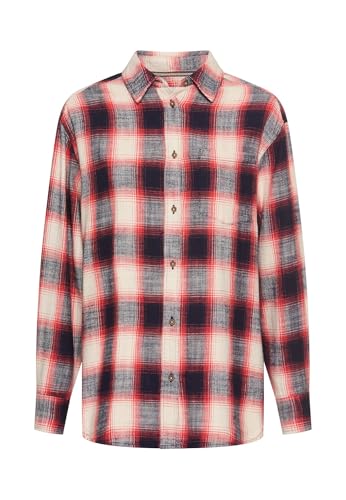 Blouse Femme camel active 309794-6s29 en coton léger bleu