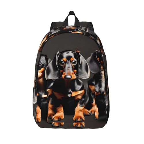 Sac à dos teckel en toile résistant pour soulager votre dos au travail et en rando